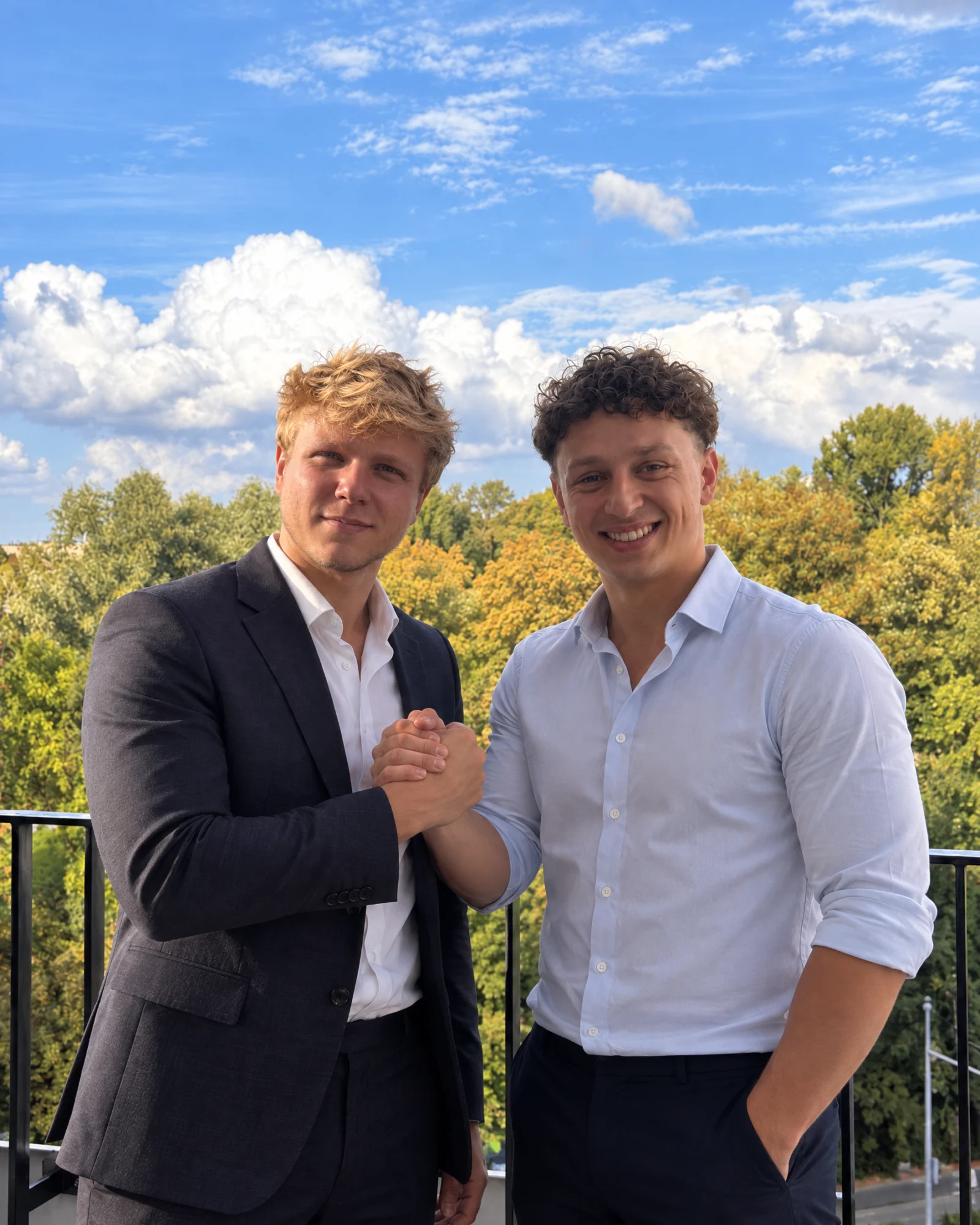 Jan Tutucci and Loukas Maucq, founders of La Loge Conciergerie